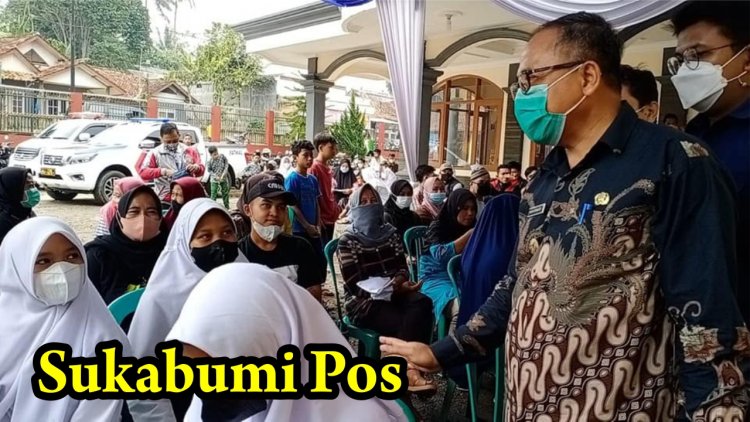 Capaian Vaksinasi di Kecamatan Parakansalak Mendapat Apresiasi Wakil Bupati